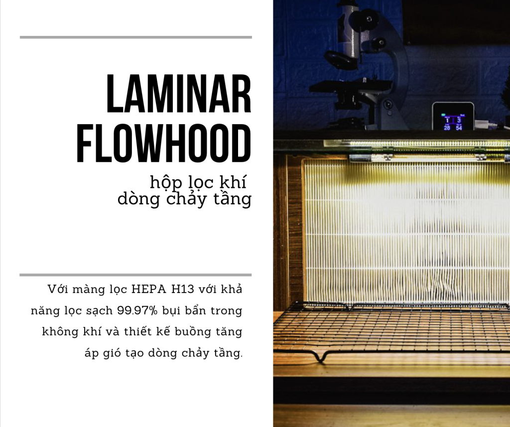 Hộp lọc Laminar FlowHood